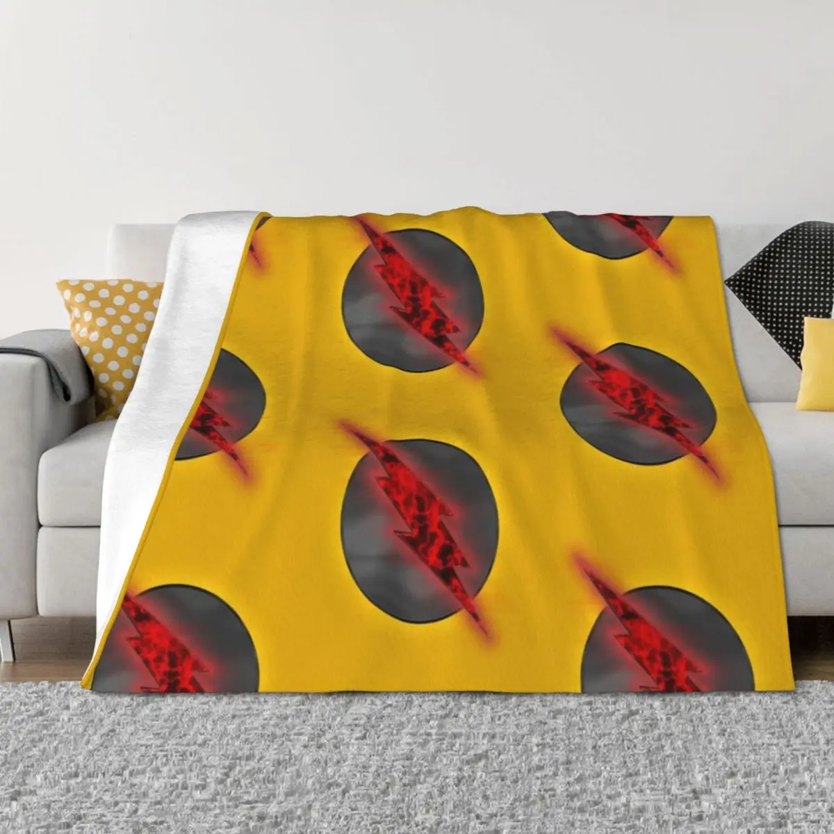 

Reverse Flash Throw Blanket Decorative Sofas halloween Summer Beach Blankets