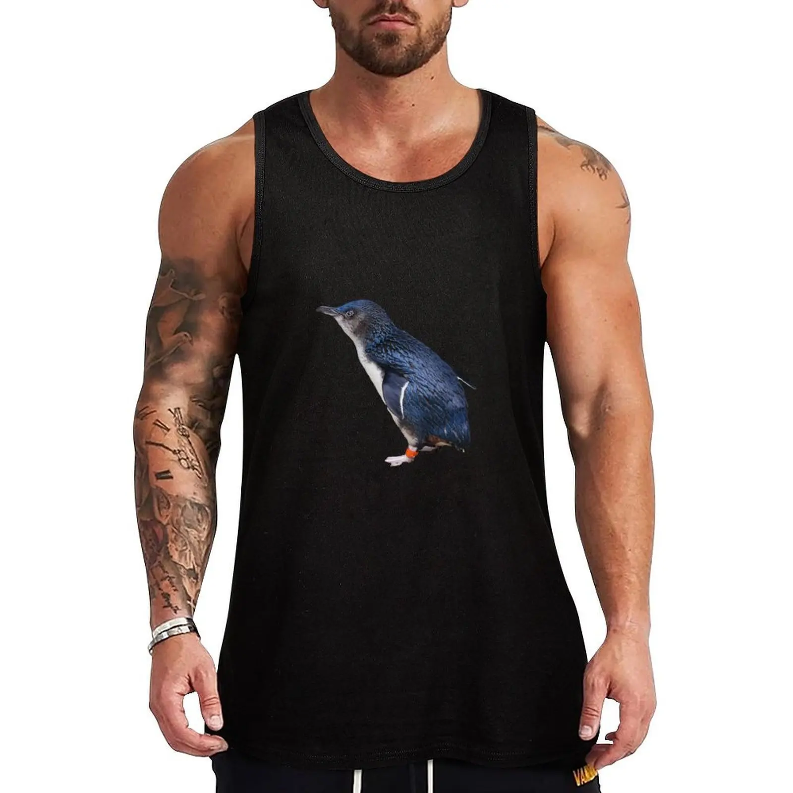 Fairy Penguin Tank Top Moisture Wicking Tank Top Workout Gym Athletic Shirt