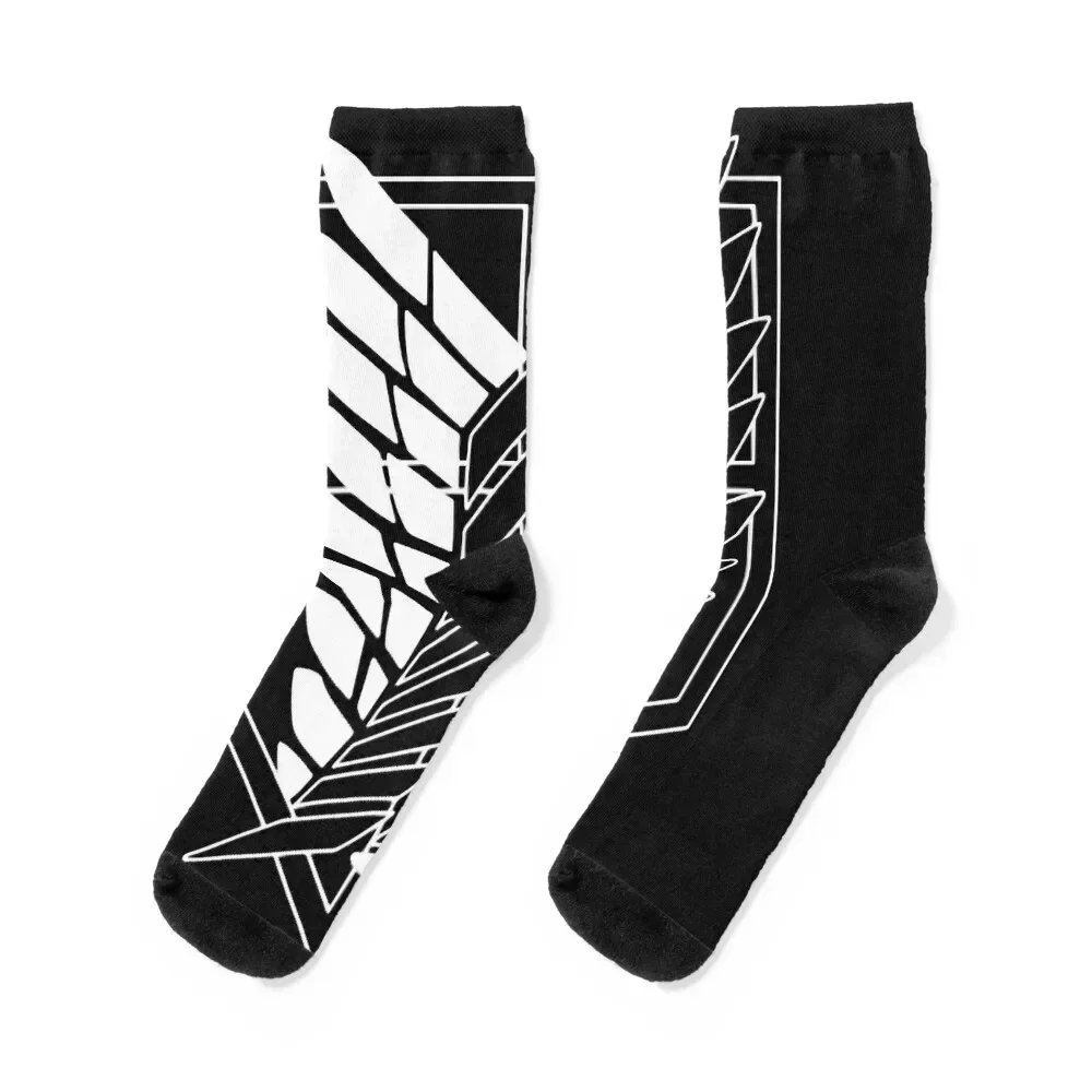 

Shingeki no kyojin Classic T-Shirt Socks anti-slip halloween cartoon fashionable Socks For Women Men's