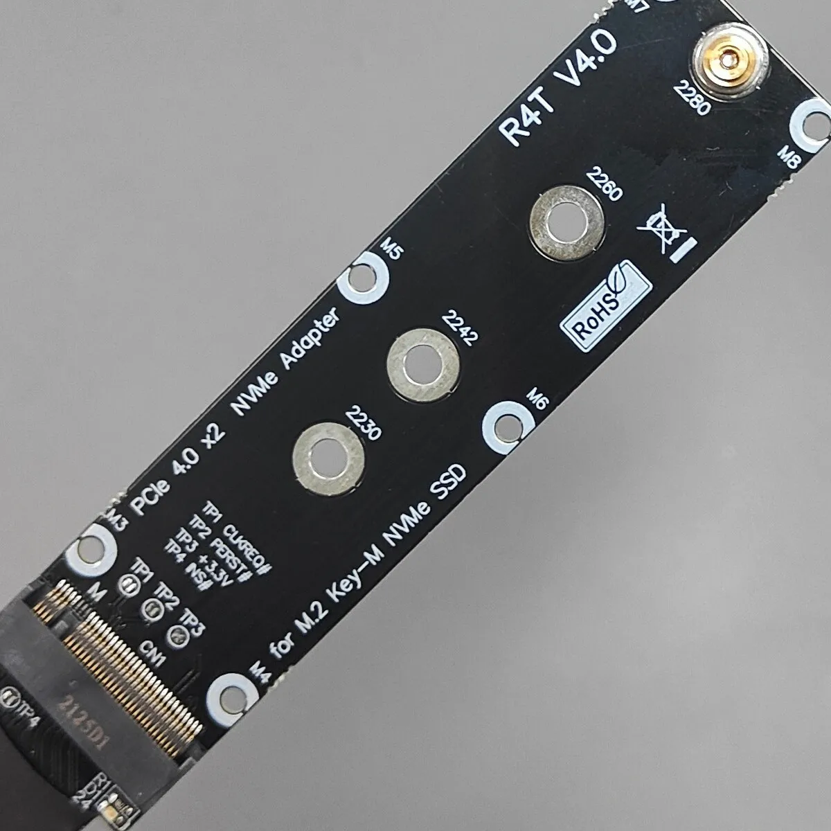 CFexpress Type B to M.2 NVMe 2280 Key_M Extension Adapter Cable PCIe 4.0 for Canon R5 Nikon Z6 Z7 XBOX Memory Card Conversion