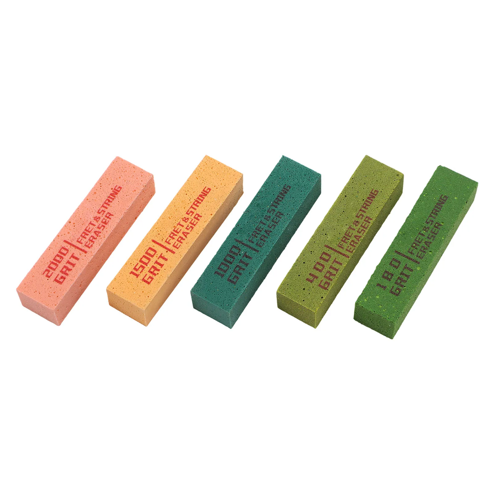 

Высокоэффективные полировочные губки для грифа с 5 уровнями абразивности (180, 400, 1000, 1500) для удаления царапин у гитаристов