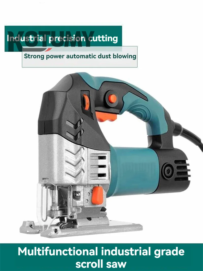 Multifunctional Industrial Woodworking Jigsaw 6-Speed Regulation 45° Miter Straight Curve For Multiple