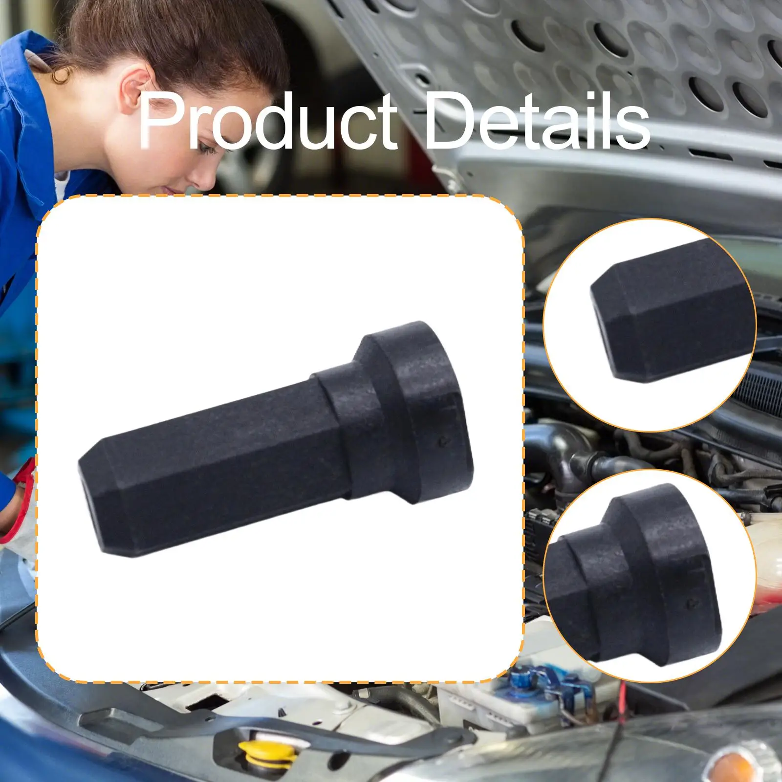 Metal Steel Rear Light Fixing Bolt Taillight Securing Nut Replacement for Audi A3 A6 TT 8P0945300 Accessories