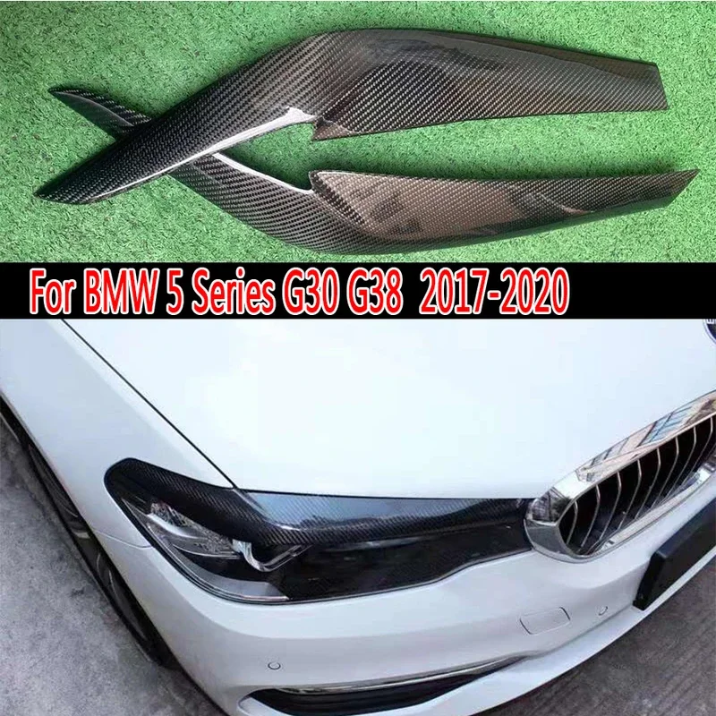 

Накладка на переднюю фару из углеродного волокна для BMW 5 Series G30 G38 2017-2020