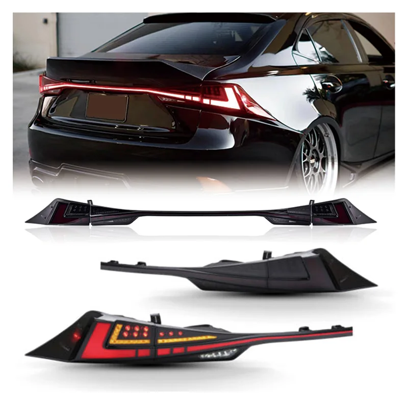 

Zhengwo Factory Modified RGB LED Tail Lights For Lexus IS250 IS350T IS300H 2013-2021 Car Accessory High Quality Back Lamp