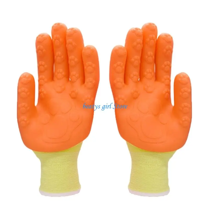 C7AB Permanent TPE Kids Gloves For Outdoor Exploration And Indoor Creative Projects