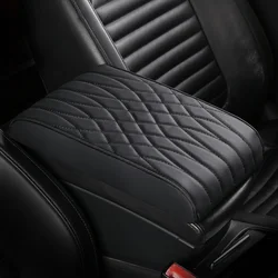 New Nappa leather memory cotton armrest booster pad protective cover general purpose car booster pad