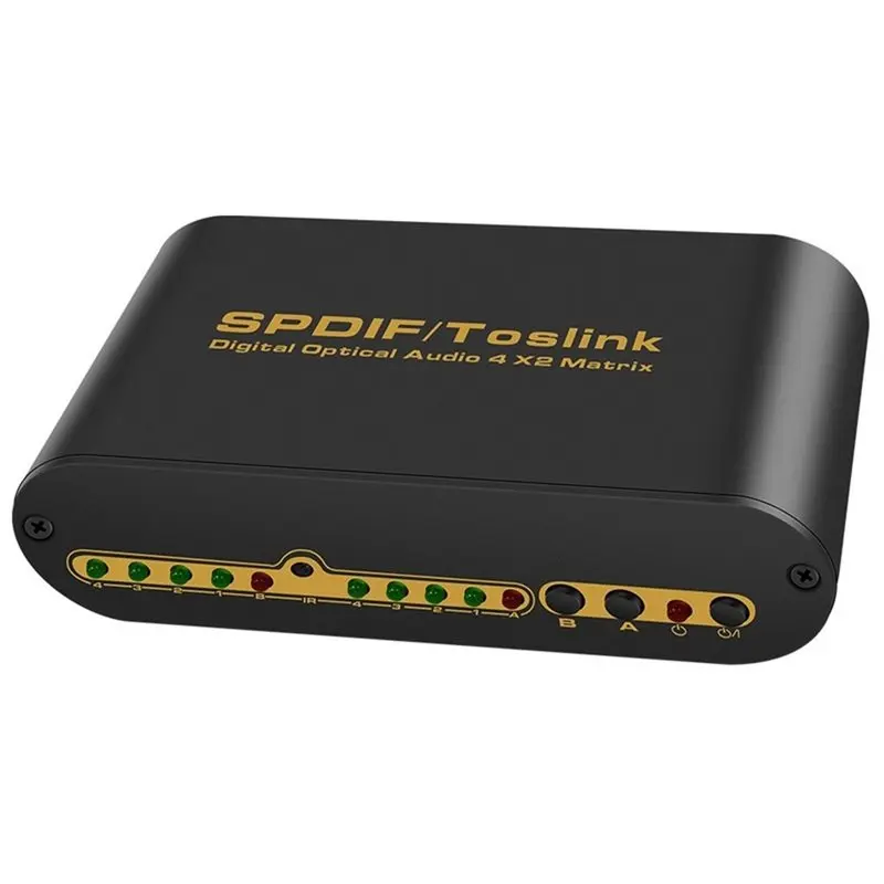 True Matrix 4X2 Switch Switcher Splitter For Dolby US PLUG-A25R