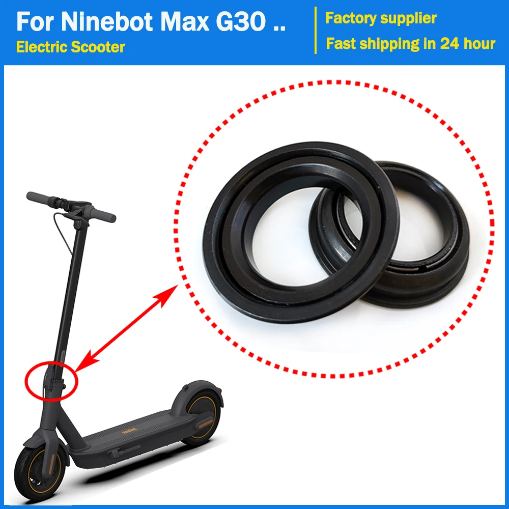 Front Fork Tube Bearing Bowl For Ninebot Max G30 /G30D/ G30P Electirc Scooter Manganese Steel Up/down Rotating Steering Set