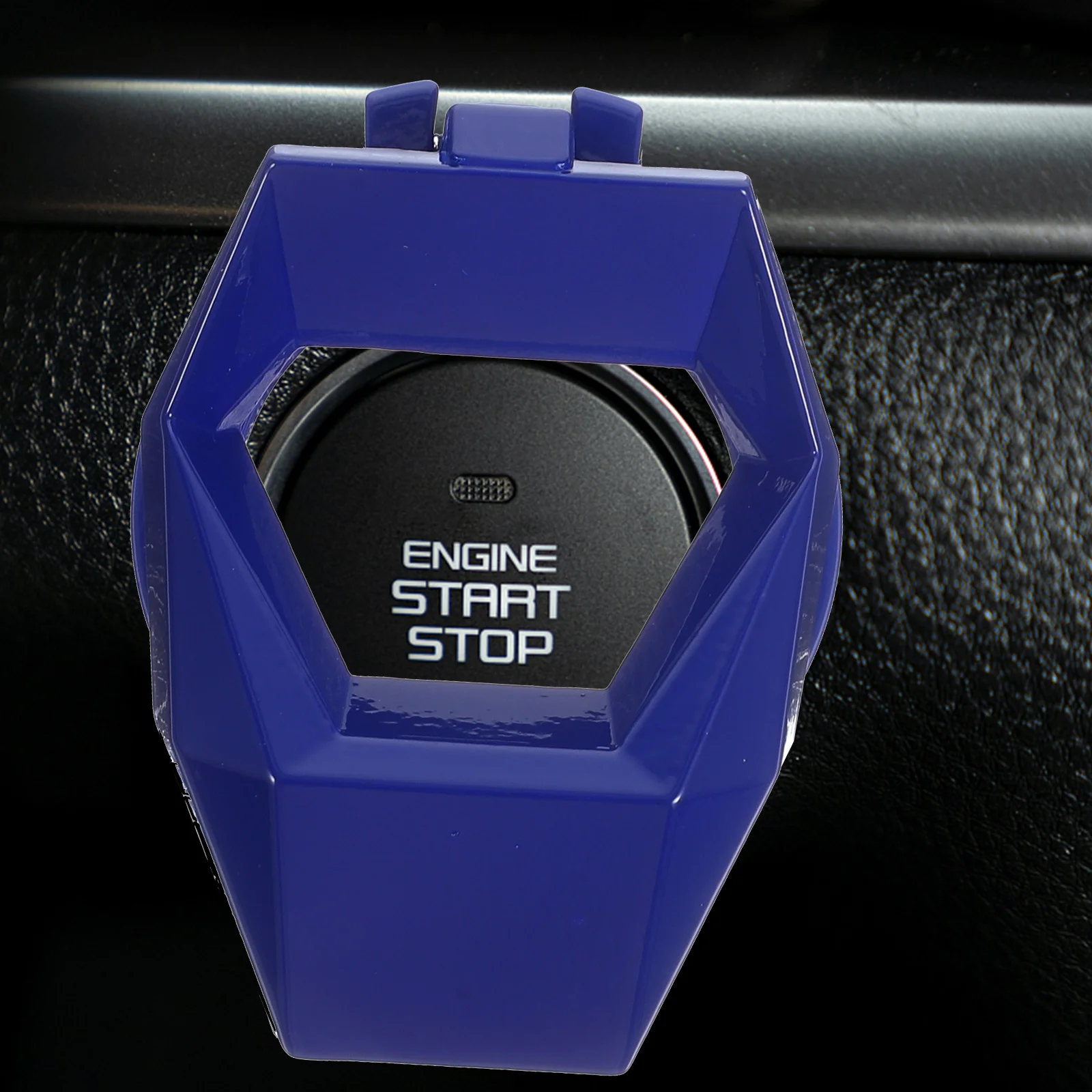 

Car Engine Start Button Cover Zinc Alloy Durable Simple Decoration Push Button Protection Cap Auto Interior Accessories