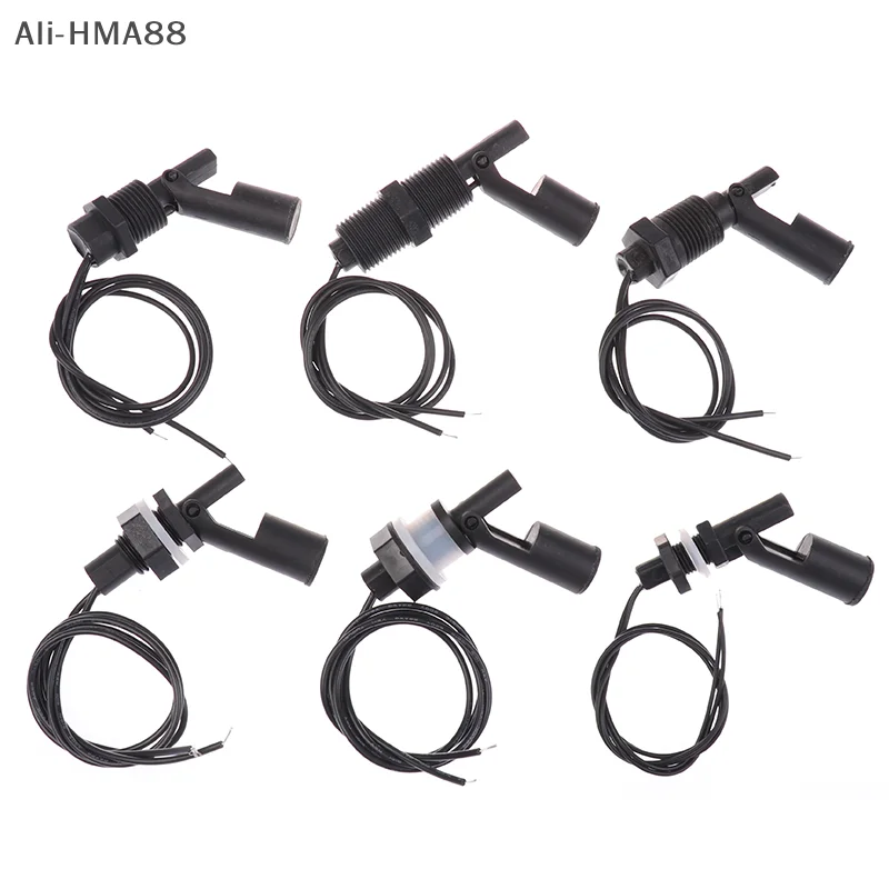 1Pc 12V-110V Interruttore di livello dell'acqua Sensore di livello del liquido PP Sfera di plastica Interruttore a galleggiante Interruttore di livello dell'acqua
