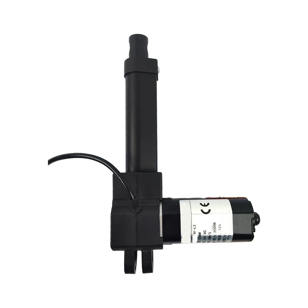 Electric push rod high thrust 2500N industrial grade reciprocating push rod motor lifter DC 12V 24V telescopic rod