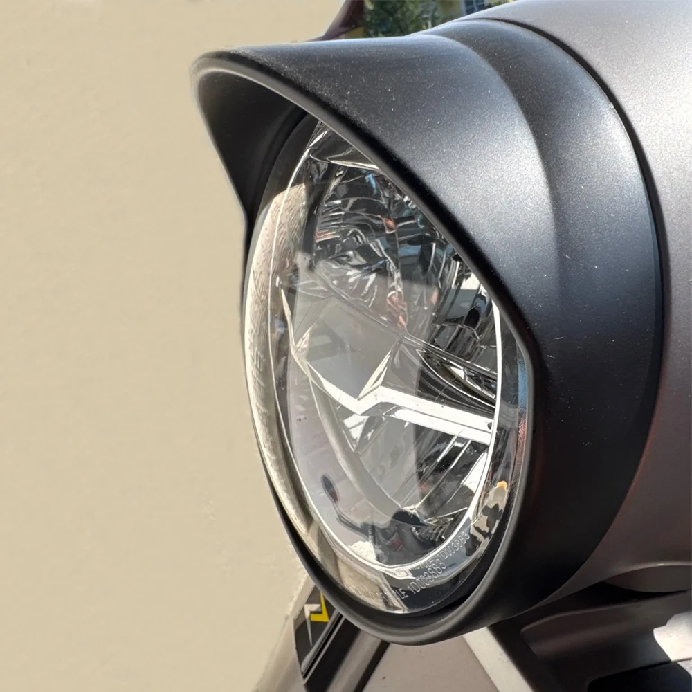 GTS 300 Scheinwerfer Abdeckung Für Vespa GTS 300 Zubehör Moto Scheinwerfer Rahmen Roller Teile Trim Ring Maske Schutz 2013-2018 2019-2023