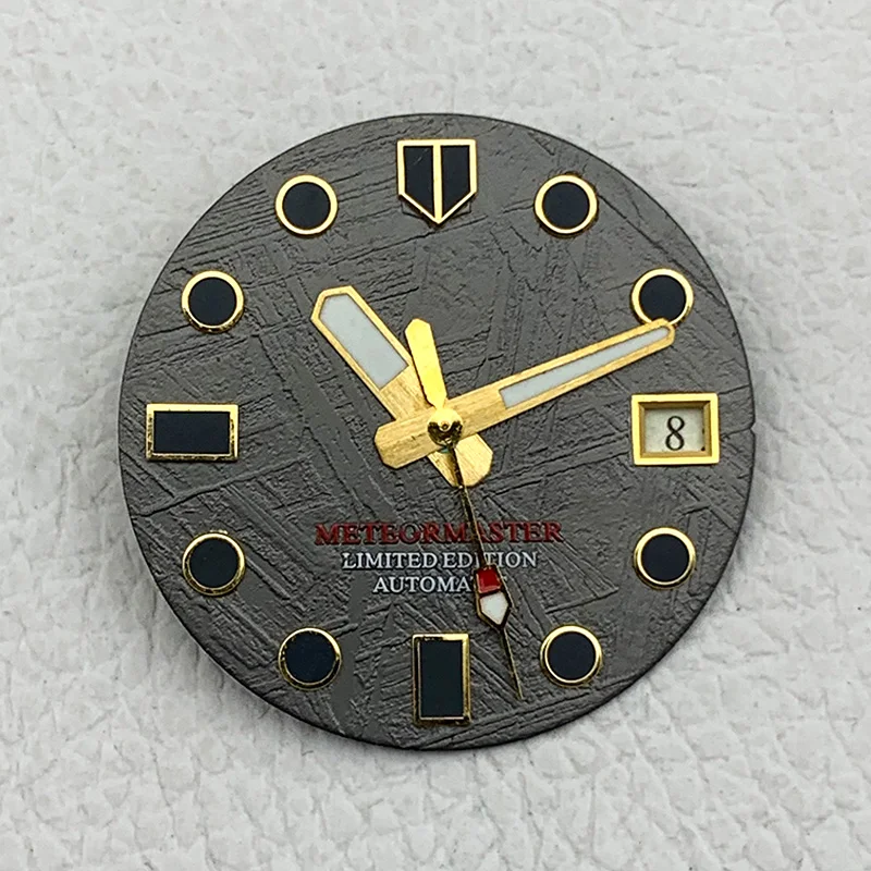 28.5 مللي متر ساعة الطلب ومجموعة اليد تناسب NH35 7S 4R حركة ل SKX007 SKX009 6105 SRPD التونة الوحش السلاحف ساعة