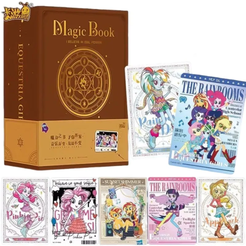 

KAYOU My Little Pony Magic Gift Box, Sound Wave Cards Sealed Set, Equestria Girls Collectible, New Arrival Deal