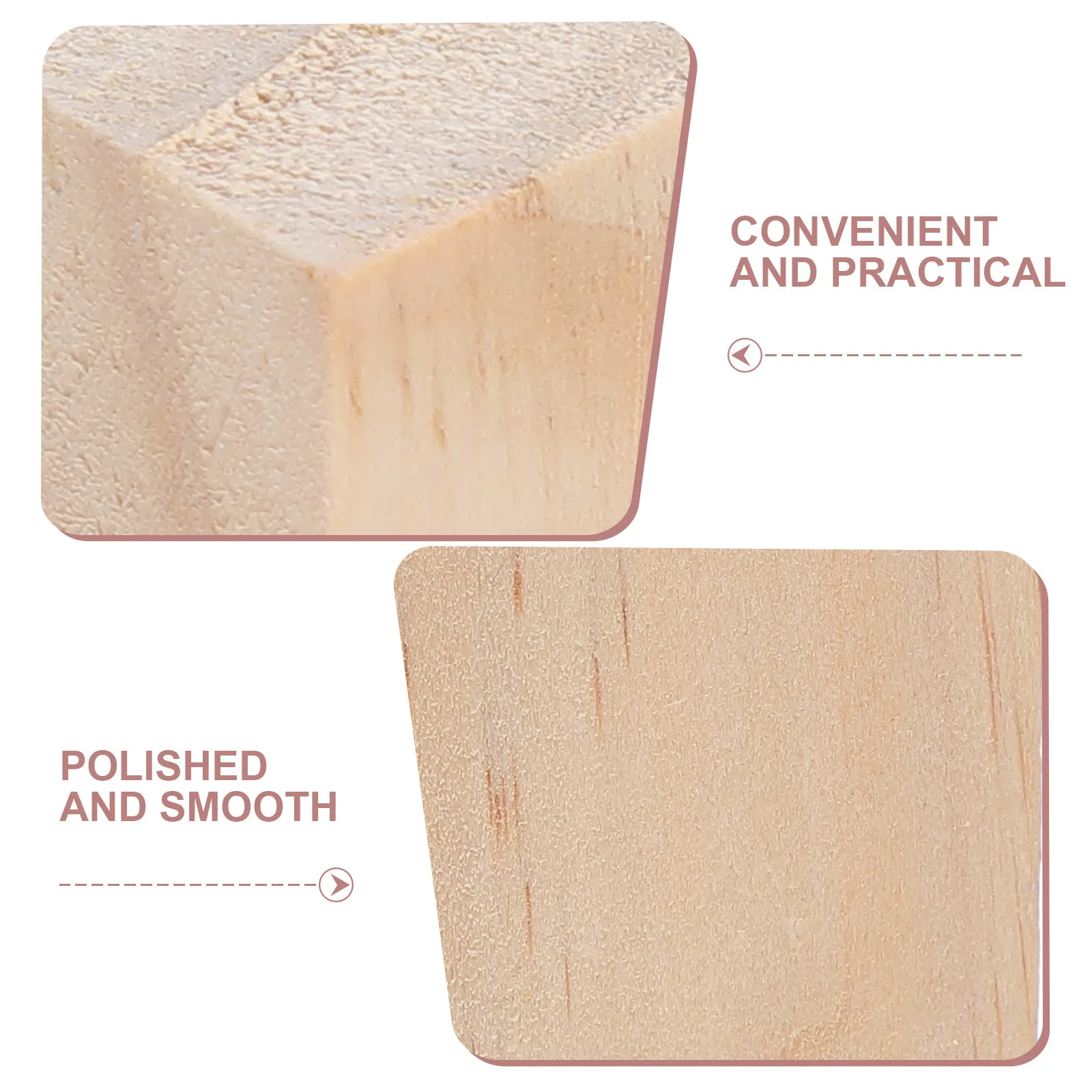 80 قطعة من مكعبات الخشب الطبيعية غير المكتملة للأطفال، مقاسات 1/2/3/4/5 سم، مكعبات خشب الصنوبر للرسم والبناء والحرف اليدوية للأطفال.