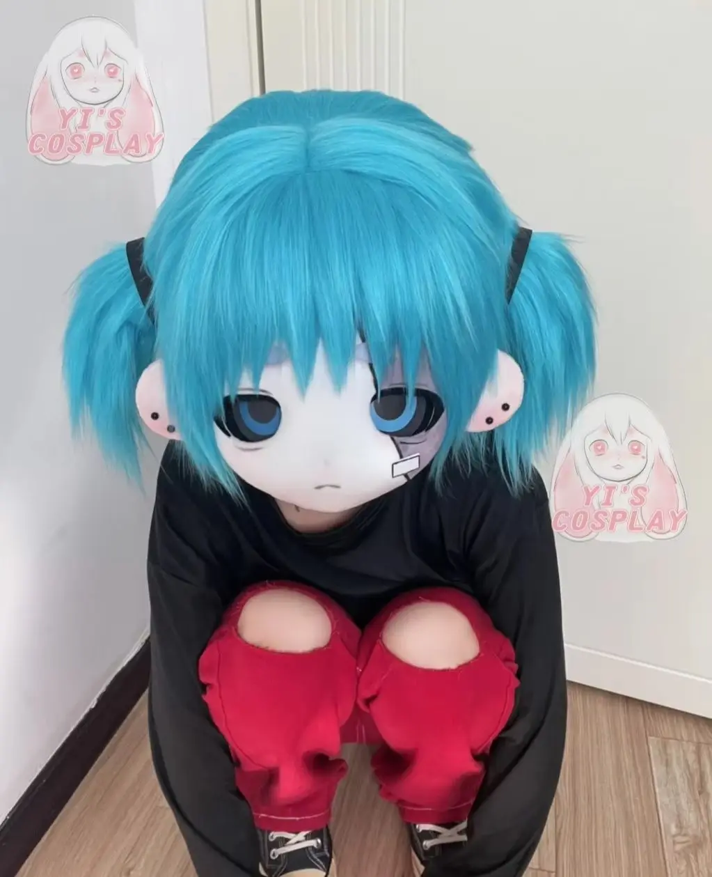 

Customized Fursuit Head Handmade Yis cosplay Custom Furry head Kigurumi Head Cosplay Kemono Headsets Beast Fursuit Kemono Head