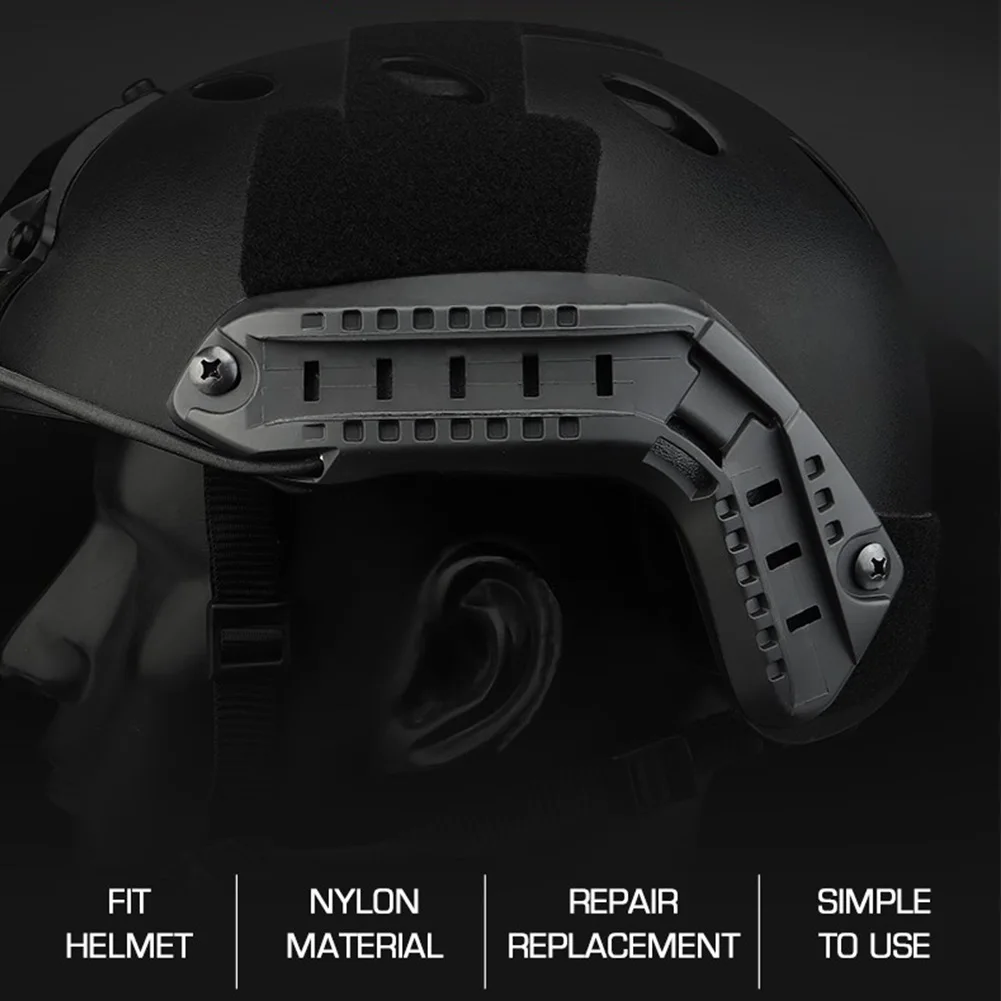 Casco Airsoft con liberación rápida y rieles Picatinny laterales - imagen 5