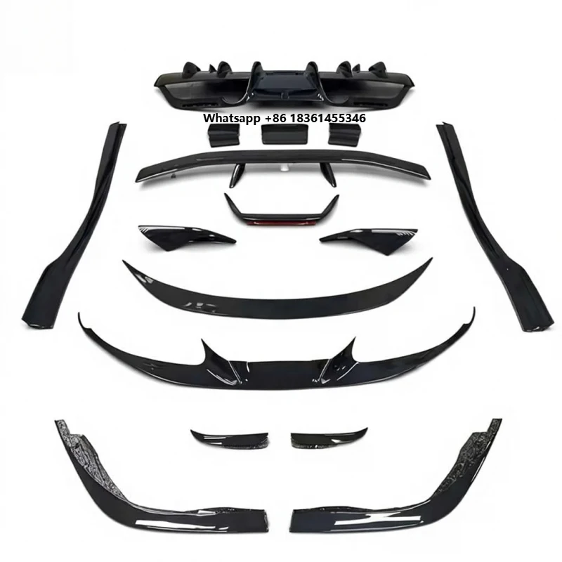 

For F8 | N- Style Full Aero Kit | Front Lip, Side Skirts, Rea Durable Premium Car Accessories Dry Carbon Fiber Body