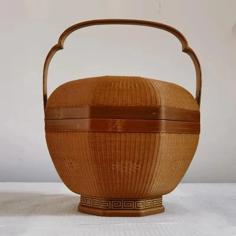Intangible Cultural Heritage Handmade Bamboo Handmade Basket