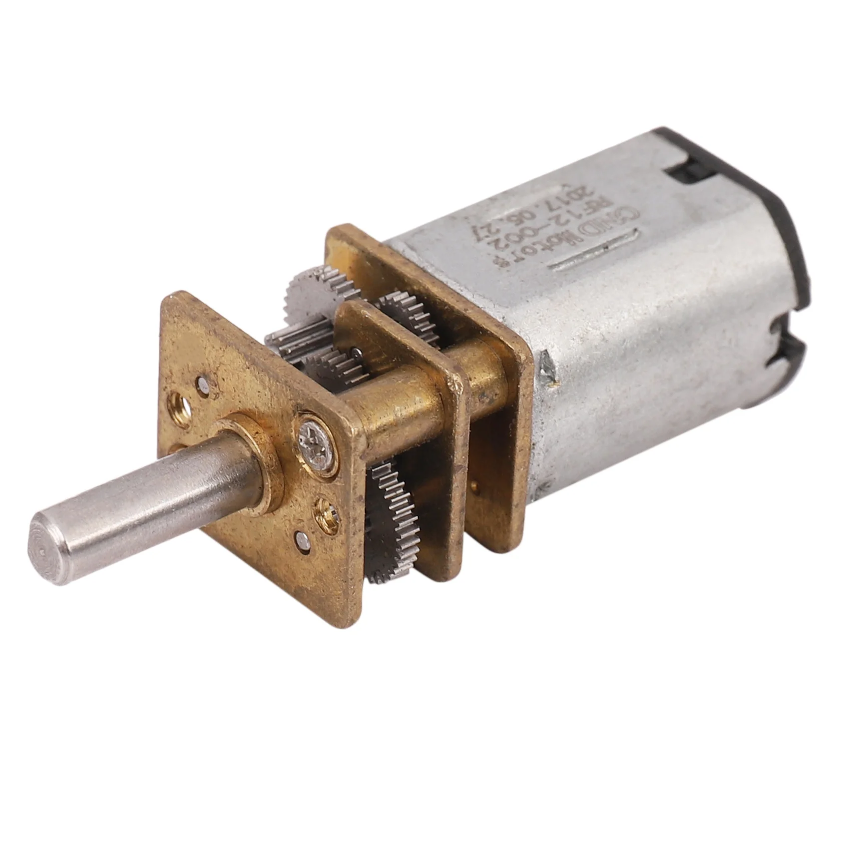 DC 12V 300RPM Mini Metal Gear Motor with Gearwheel Model: N20 3mm Shaft Diameter