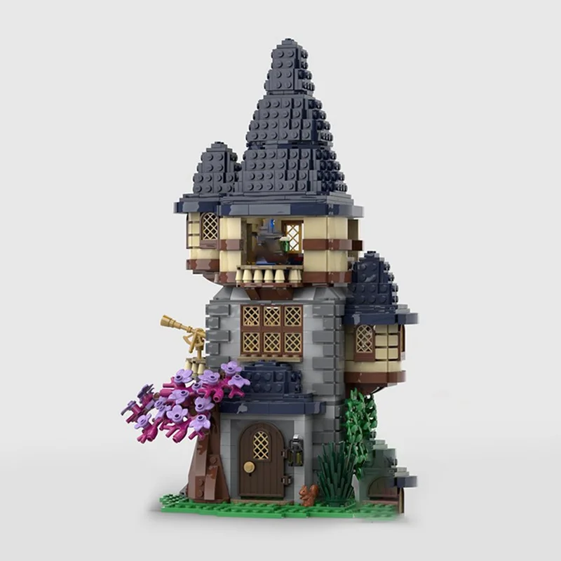 1424pcs MOC Wizard s Tower Castleed Model Building blocks toys Assemble DIY creative idea Education Christmas gift Kids Birthday