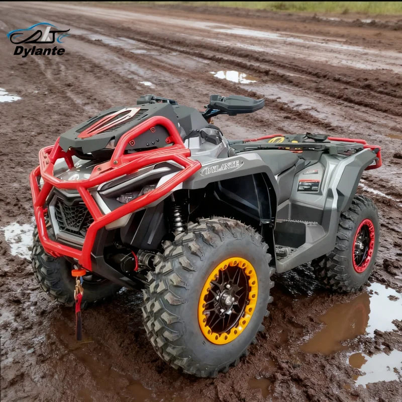 

China Supplier Hot Selling 2 Seats 4WD ATV 4 Wheel Multipurpose All Terrain Vehicle for Adults 1000cc Manual Shifter with Winch