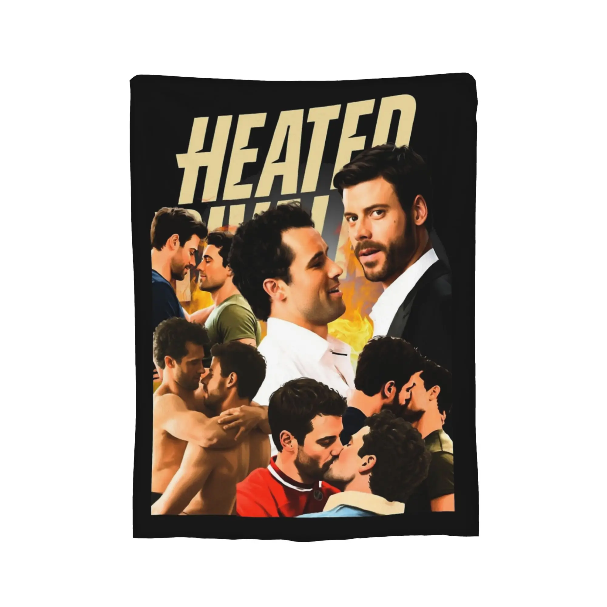 Scott Hunter & Kip Grady Heated Rivalry Blankets Flannel Decoration   Thin Throw Blanket for Bed Outdoor Bedding Throws