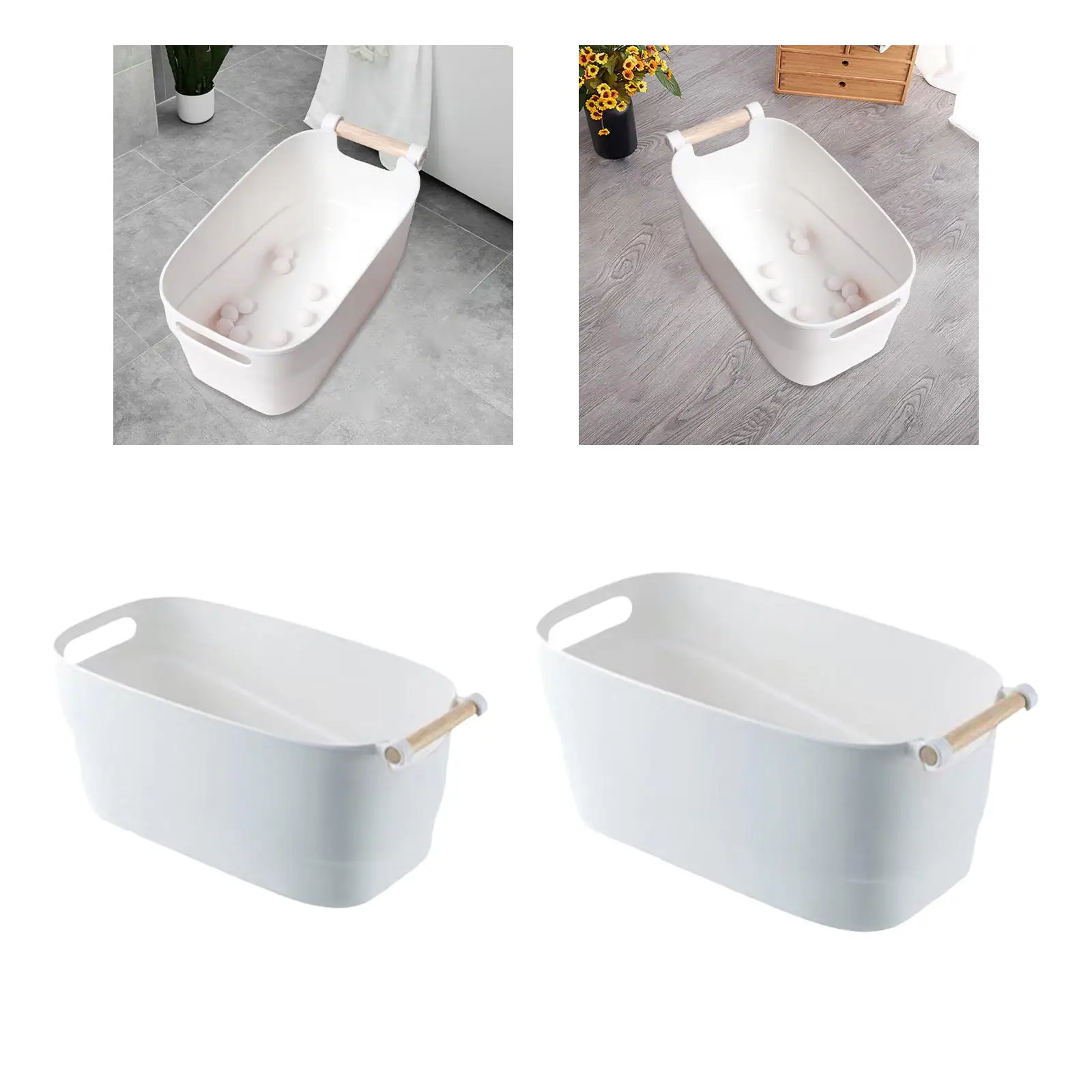 Nail Soaking Bowl Multifunctional Nail Art Remover Soak Bowl Finger Soaking SPA Bowl for Fingernail Toenail Hand Foot Home Salon