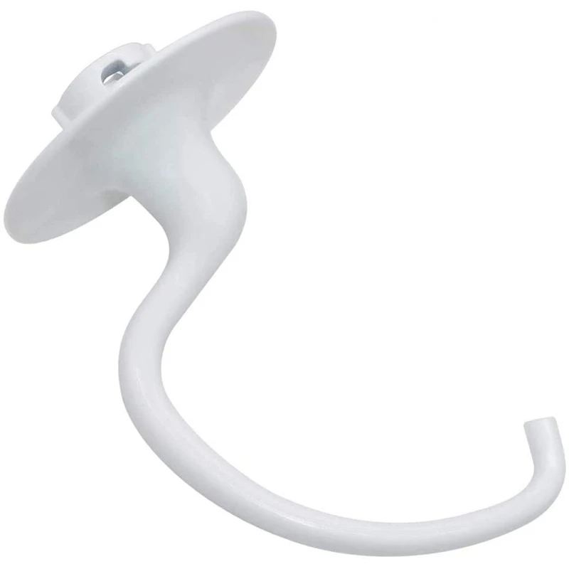 Espiral revestido Metal Dough Hook, cabeça de mistura para K5ADH, K5SS, K5ADH, AP3772068, misturador de bancada inclinado