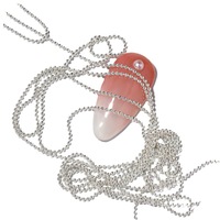 0.6mm Gold Silver Nail Bead Chain Charm Ellipse Stone Nail Art Decorations Giltter Metal Steel Ball Jewelry Accessory