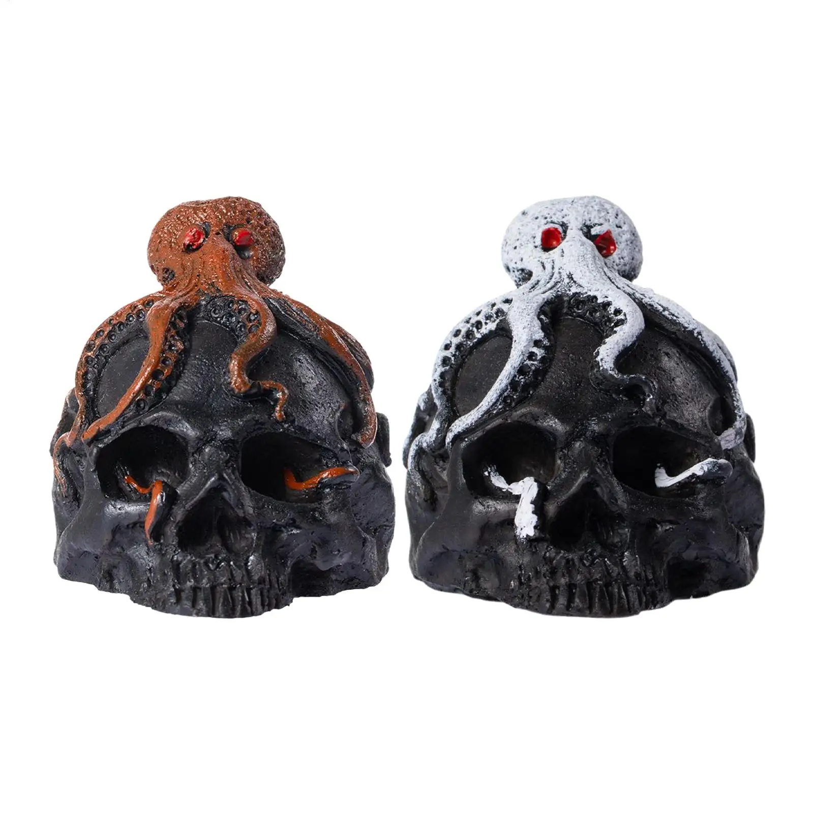 Death Whistle Halloween Prank Tools Death Skull Horn Octopus Whistle For Outdoor Picnic Hiking Climbing
