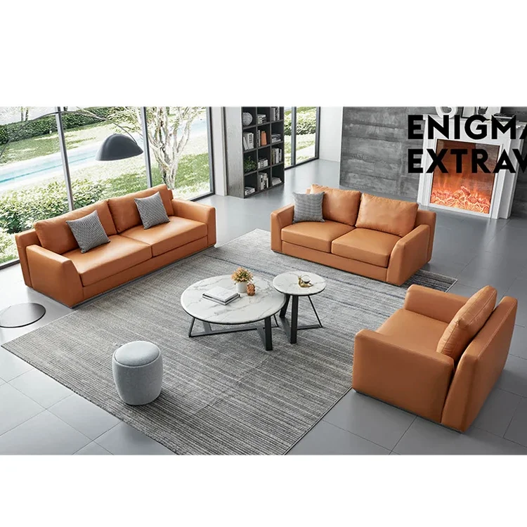 

Artistic leather sofa set designs modern l shape sofas