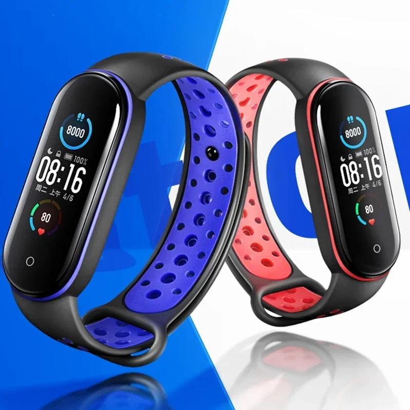 Banda para xiaomi mi banda 7 6 5 4 nfc pulseira de silicone relógio inteligente esporte pulseira miband 7 cinto pulseira correa mi banda 5 cinta