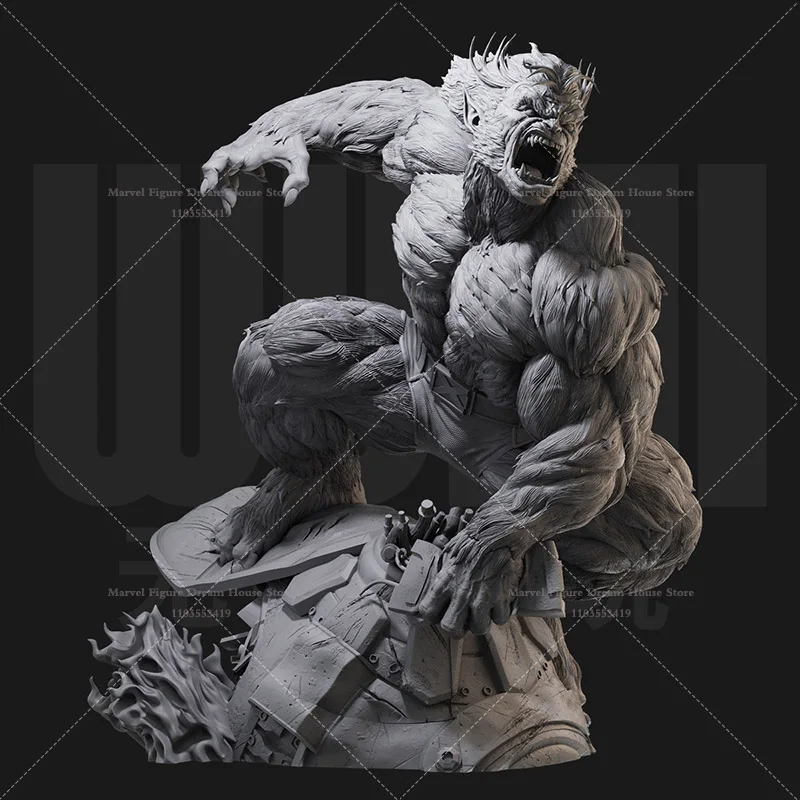 1/24 1/18 Scale Marvel X-Men Beast Hank Henry Philip McCoy Mutant Monster Form DIY Self-assembled GK 3D Resin Un-panited Model