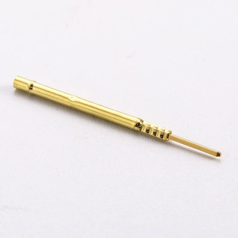 100PCS/Pack R160-2W Spring Test Probe Needle Tube Outer Diameter 1.36mm Total Length 32.7mm Probe Needle Seat