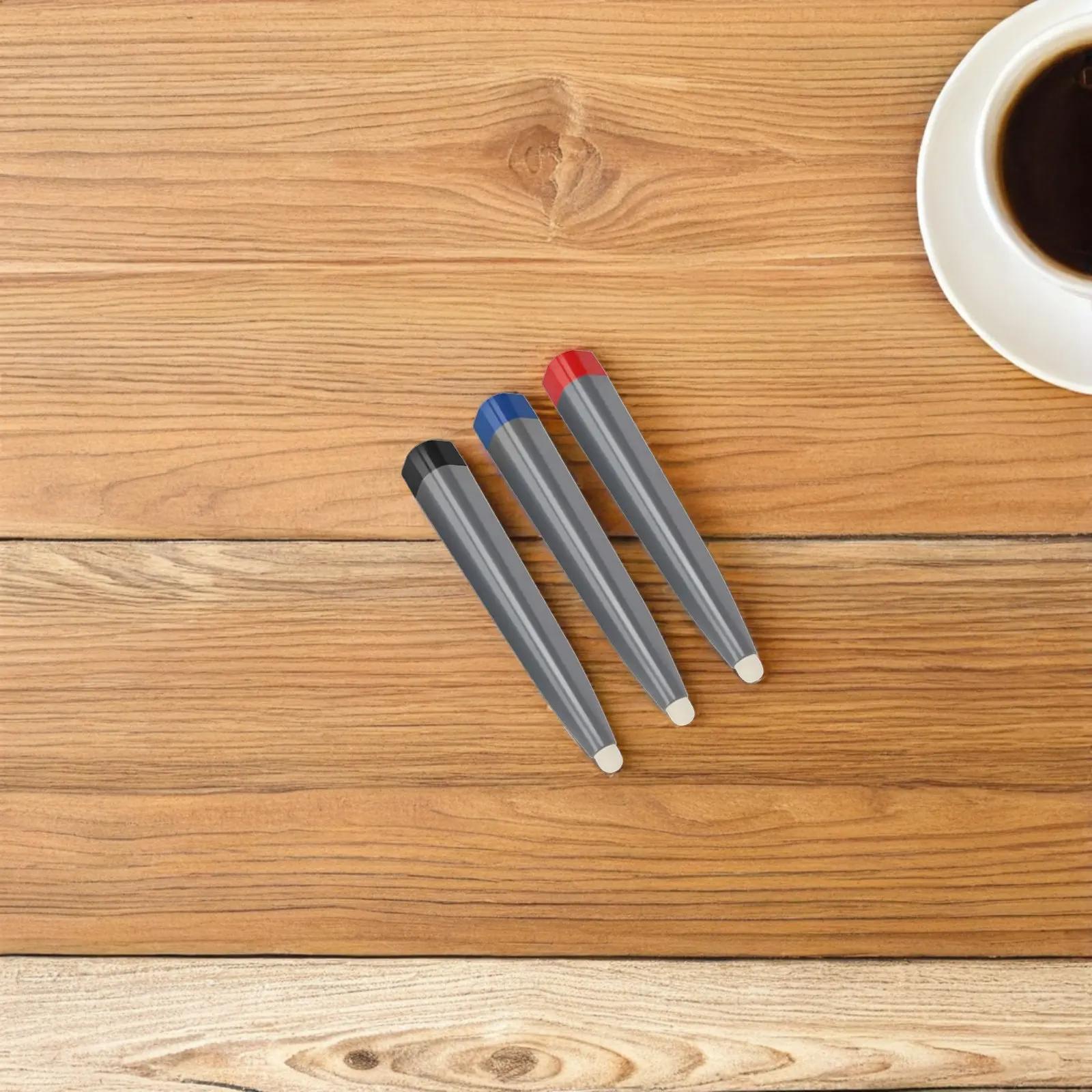3Pcs Touch Stylus Pen Portable ABS Felt Soft Tip Capacitive Pen for Smooth Screen Writing Drawing Electronic Whiteboard Stylus