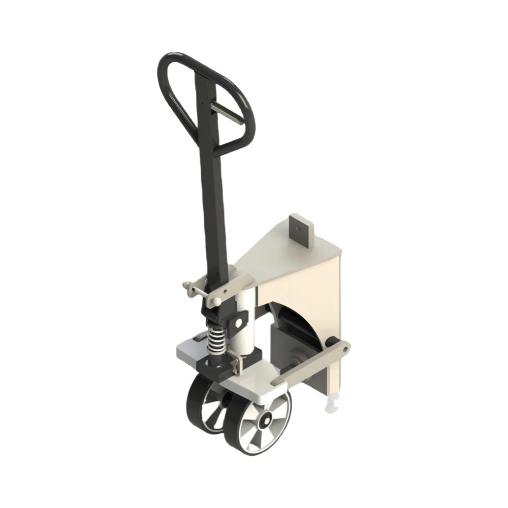 

Shipping Container Hydraulic Lifting Jack Set For Container Movement Hydraulic Trolley Caster Combination Kit