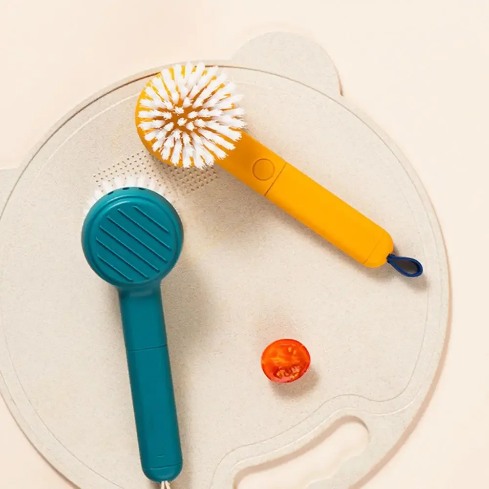 

Brush Peeler Ergonomic Handle High Quality Multifunctional Vegetable Cleaning Brushes Fruit Peeler