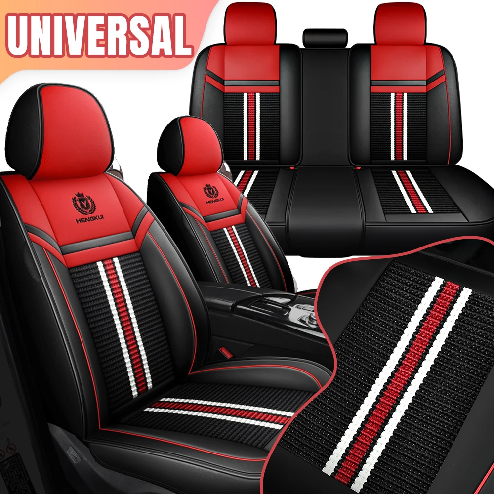 

MH75 universal full coverage car seat cover ice silk car seat cushion driver seat cover or passenger seat cover all season unive