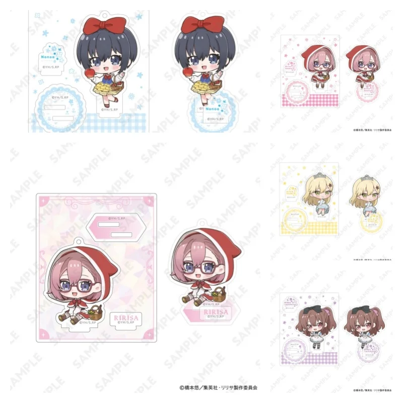 

Anime 2.5 Dimensional Seduction cartoon Acrylic Stand Accessories Ornament Collection friend Gift Fans Double Insertion