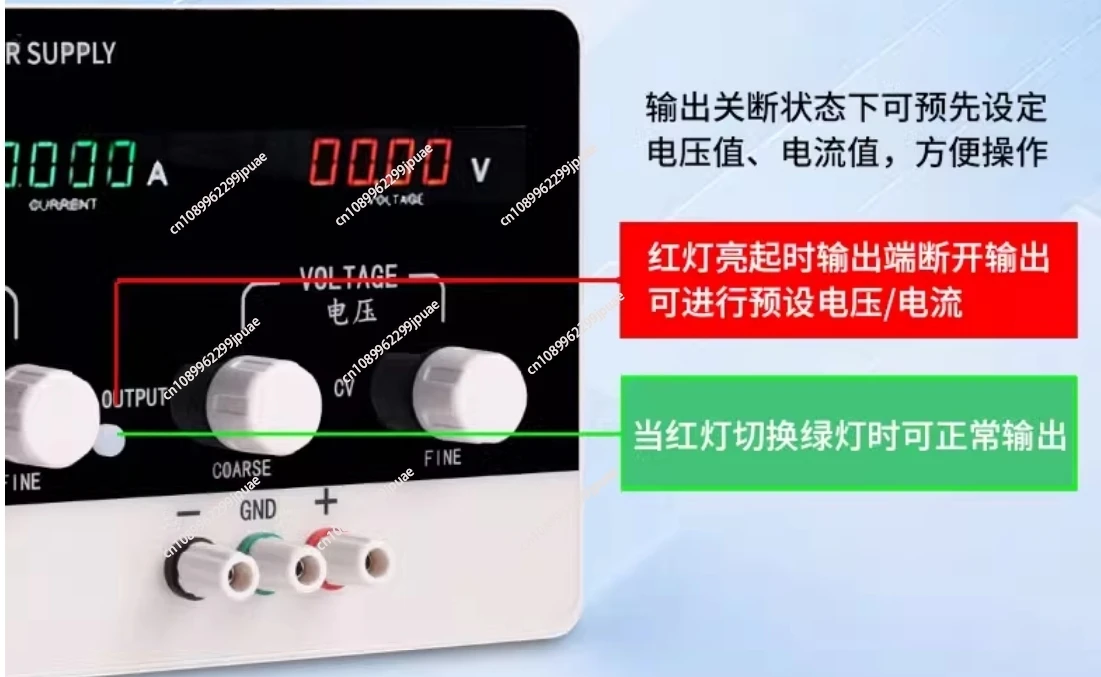 110V/220V DC-305D Variable Linear Adjustable Lab Precision Variable Digital DC Bench Power Supply 0-30V 0-5A 150W