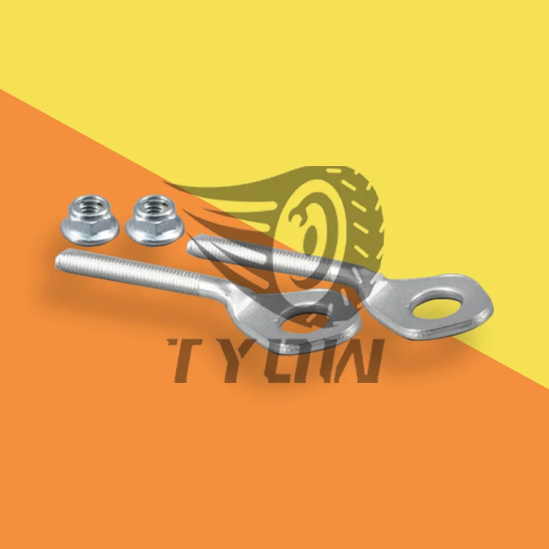 CT70 Steel Chain Adjuster Motorcycle Chain Wheel Axle Adjusters Tensioner parts for DAX CT70 50CC Bike