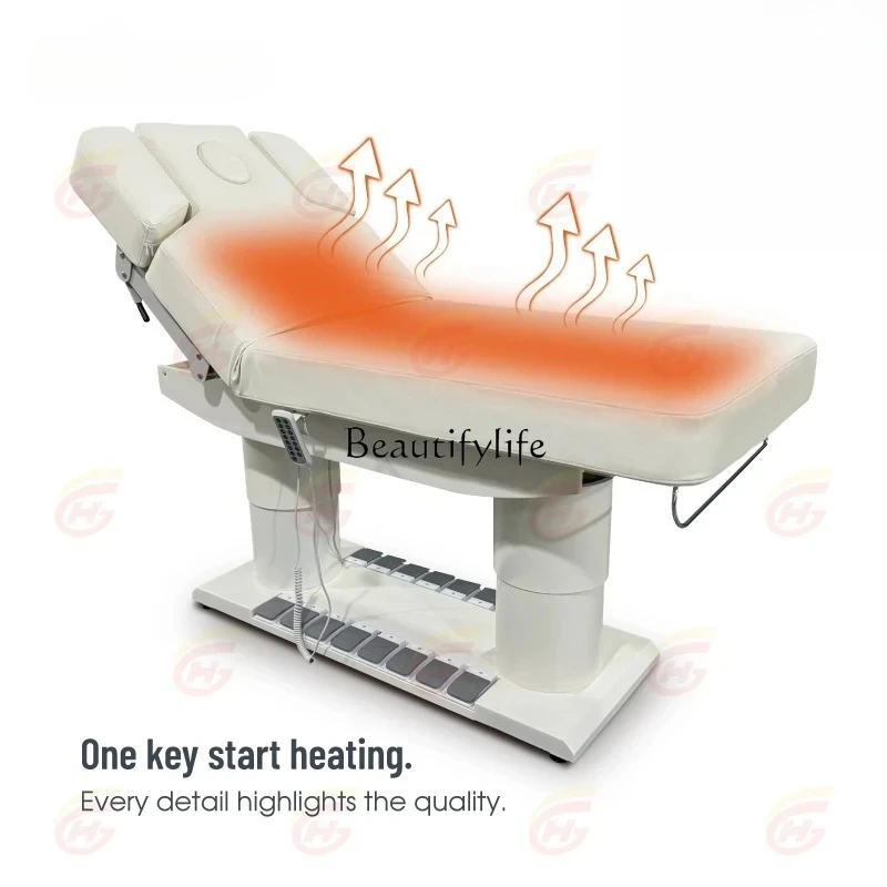 

Electric beauty bed massage treatment bed multi-functional lifting heating
