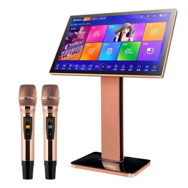 All-in-one jukebox Kugou music library with microphone, home ktv jukebox