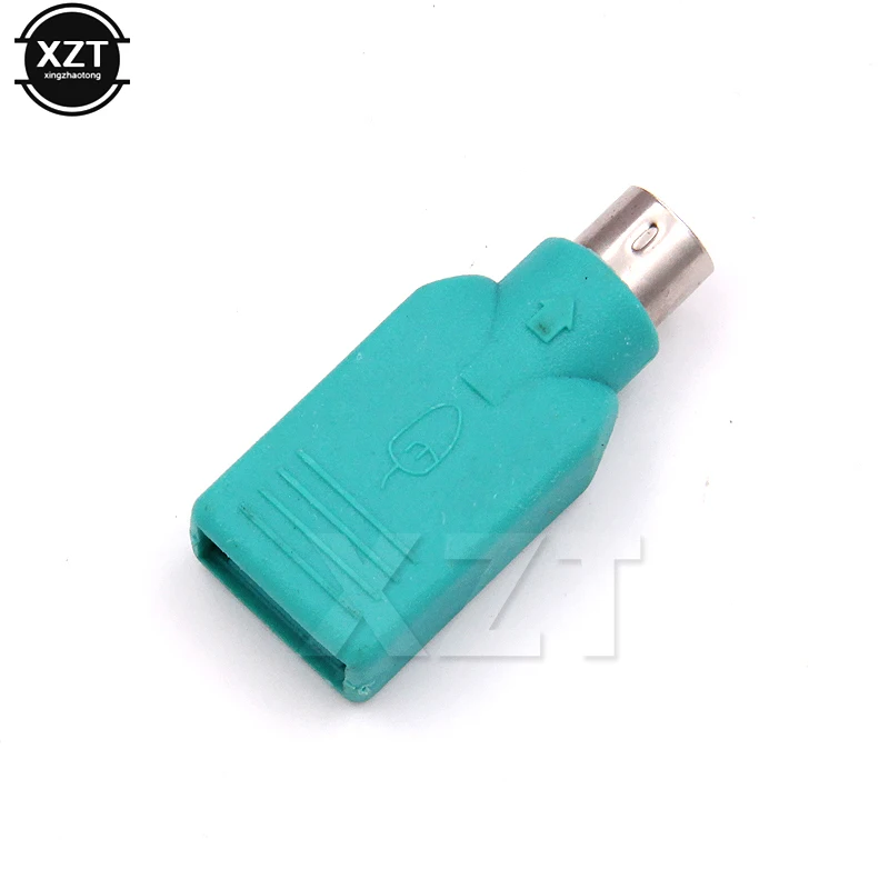 NEW 1PCS Brand USB Female to PS2 PS/2 Male Adapter Converter keyboard Mouse Mice Adapter Convertor Computer Connectors