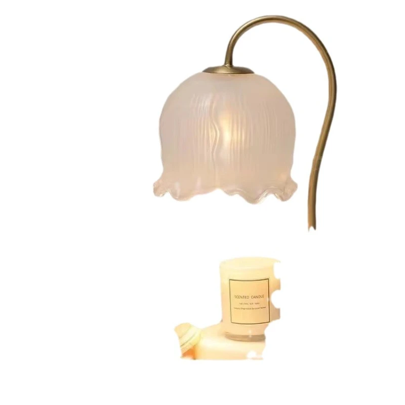 

Lily of the Valley aromatherapy molten wax lamp desk lamp bedside lamp smokeless dimming bedroom Internet celebrity ambient