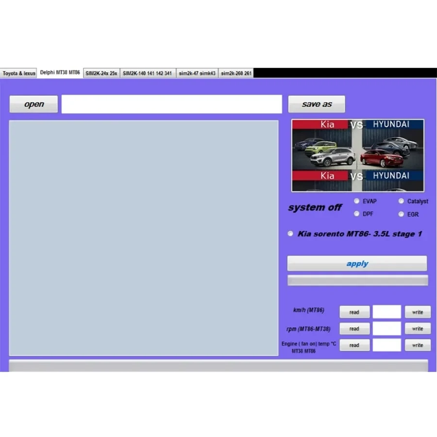 2023 Hot sell MULTI EDITOR V2 With Unlimited Keygen DTCREMOVER for KIA Hyundai/Toyota DTC AND EDIT SUPPORT SIM2K14X 24X