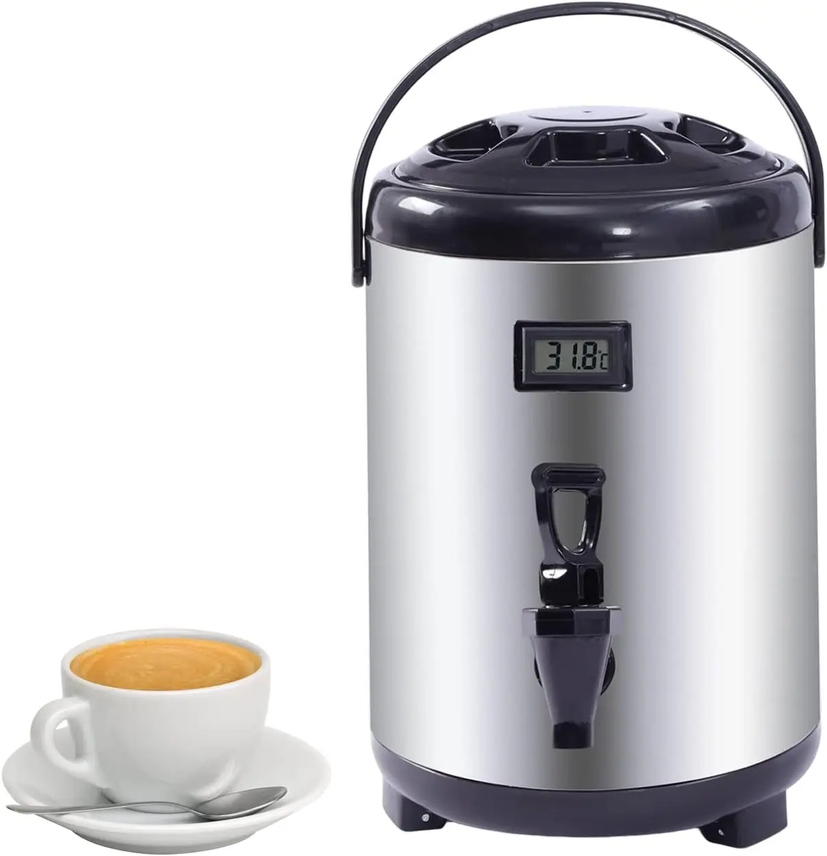 

Изолированная бочка-контейнер, чай, кофе, урна, диспенсер для напитков, сохраняет горячую холодную воду