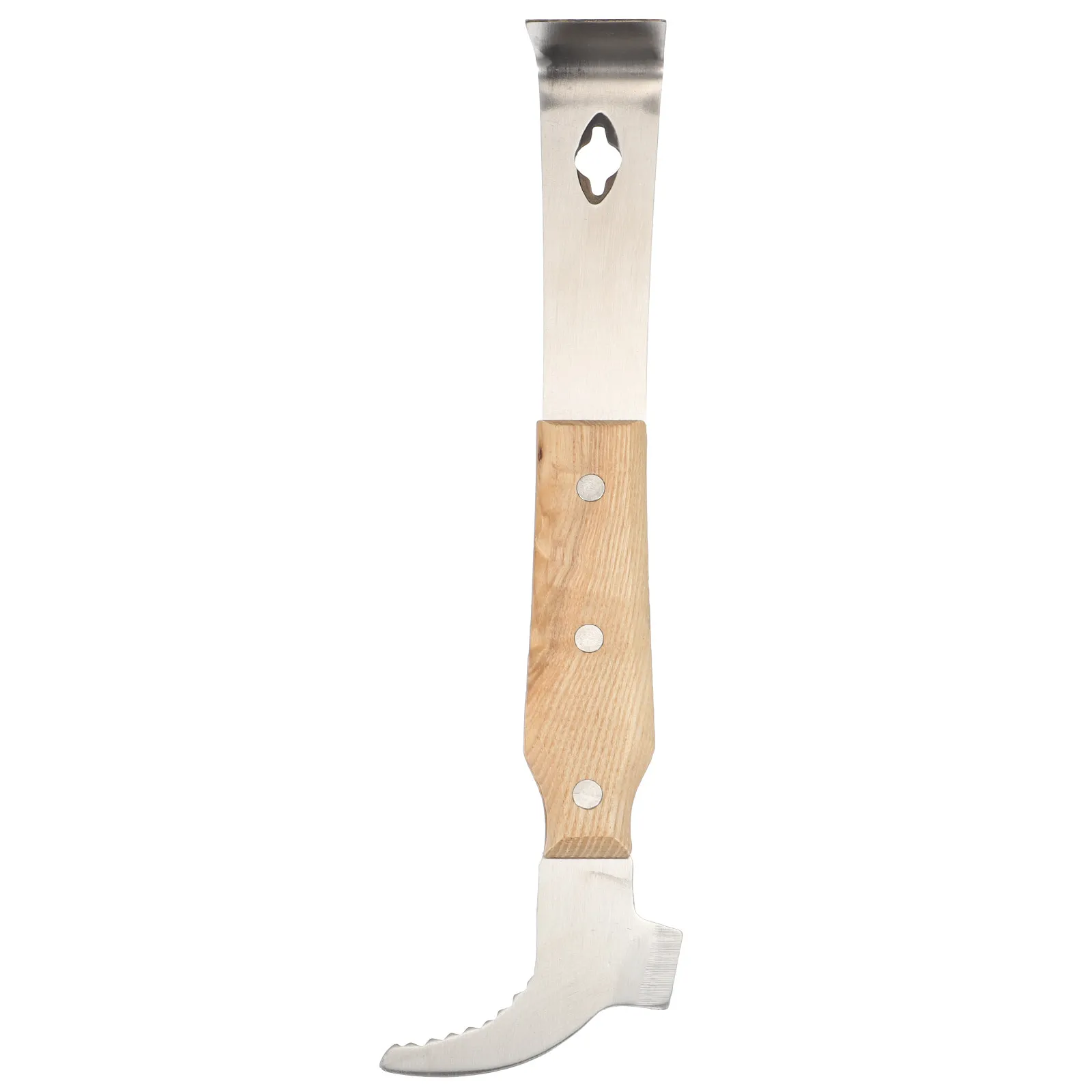 Stainless Steel Hive Scraper Beekeeping Frame Cleaning Tool Efficient Wax Propolis Scraping for Beehive Maintenance